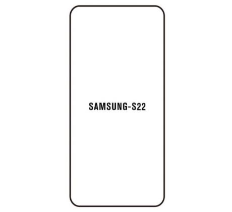 Hydrogel - ochranná fólia - Samsung Galaxy S22 - typ výrezu 2
