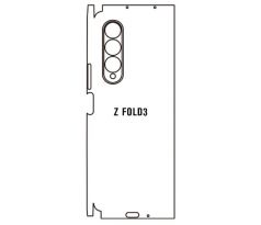 Hydrogel - zadná ochranná fólia - Samsung Galaxy Z Fold 3 5G  - typ výrezu 2