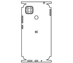 Hydrogel - zadná ochranná fólia - Xiaomi Redmi 9C (varianta 2)