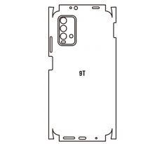 Hydrogel - zadná ochranná fólia - Xiaomi Redmi 9T (variant 3)