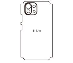 Hydrogel - zadná ochranná fólia - Xiaomi Mi 11 Lite/Mi 11 Lite 5G - typ výrezu 3