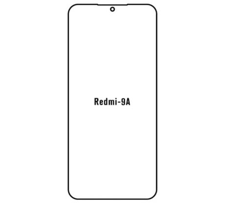 Hydrogel - ochranná fólia - Xiaomi Redmi 9A - typ výrezu 3