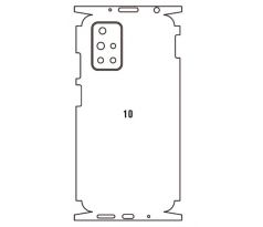 Hydrogel - zadná ochranná fólia - Xiaomi Redmi 10 - typ výrezu 5