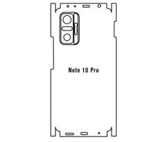Hydrogel - zadná ochranná fólia - Xiaomi Redmi Note 10 Pro - typ výrezu 4