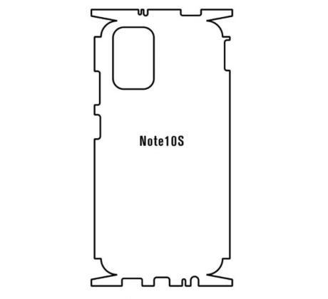 Hydrogel - zadná ochranná fólia - Xiaomi Redmi Note 10S - typ výrezu 5