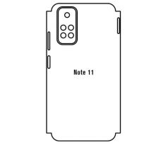 Hydrogel - zadná ochranná fólia - Xiaomi Redmi Note 11 (variant 2)