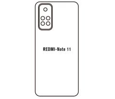 Hydrogel - zadná ochranná fólia - Xiaomi Redmi Note 11 (variant 4)