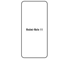 Hydrogel - ochranná fólia - Xiaomi Redmi Note 11 - typ výrezu 2
