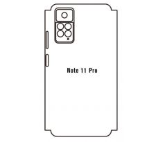 Hydrogel - zadná ochranná fólia - Xiaomi Redmi Note 11 Pro - typ výrezu 2