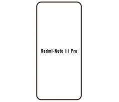 Hydrogel - ochranná fólia - Xiaomi Redmi Note 11 Pro/11 Pro 5G  - typ výrezu 2