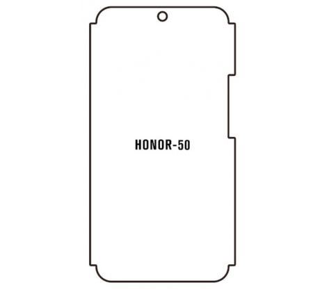 Hydrogel - ochranná fólia - Huawei Honor 50 - typ výrezu 2