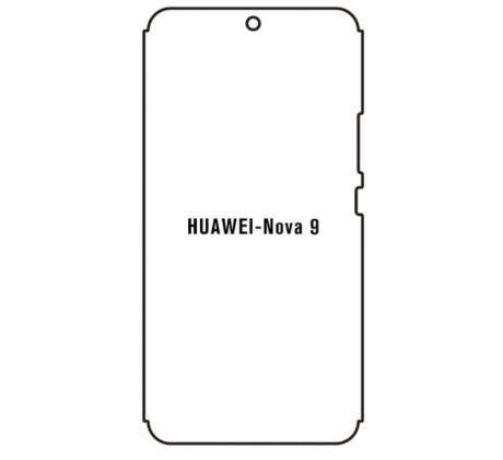 Hydrogel - ochranná fólia - Huawei Nova 9 - typ výrezu 4