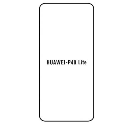 Hydrogel - ochranná fólia - Huawei P40 Lite - typ výrezu 3