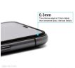 5D Hybrid ochranné sklo iPhone 11 Pro s vystúpenými okrajmi - čierne