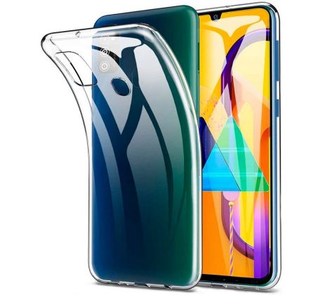 Samsung Galaxy M21 - Priesvitný ultratenký silikónový kryt