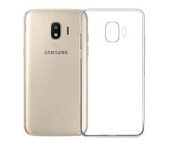 Samsung Galaxy J4 2018 - Priesvitný ultratenký silikónový kryt