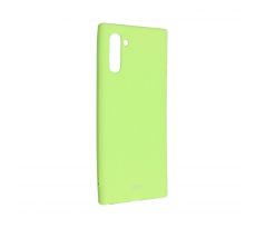 Roar Colorful Jelly Case -  Samsung Galaxy Note 10 žltý limetkový