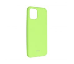 Roar Colorful Jelly Case -  iPhone 11 Pro žltý limetkový
