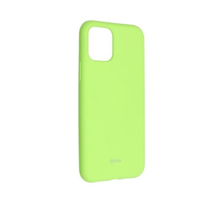 Roar Colorful Jelly Case -  iPhone 11 Pro žltý limetkový