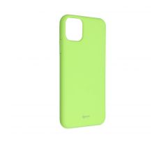 Roar Colorful Jelly Case -  iPhone 11 Pro Max žltý limetkový