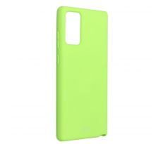 Roar Colorful Jelly Case -  Samsung Galaxy Note 20 žltý limetkový