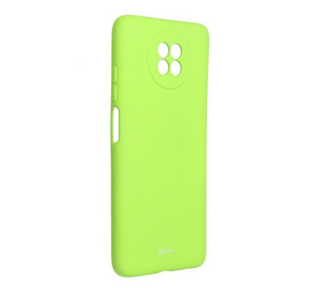Roar Colorful Jelly Case -  Xiaomi Redmi Note 9 5G žltý limetkový
