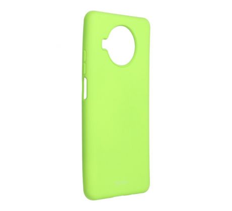 Roar Colorful Jelly Case -  Xiaomi Redmi Note 9 Pro 5G žltý limetkový