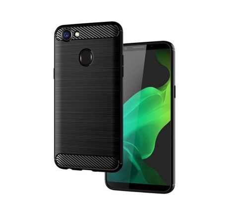 Forcell CARBON Case  OPPO A12 čierny
