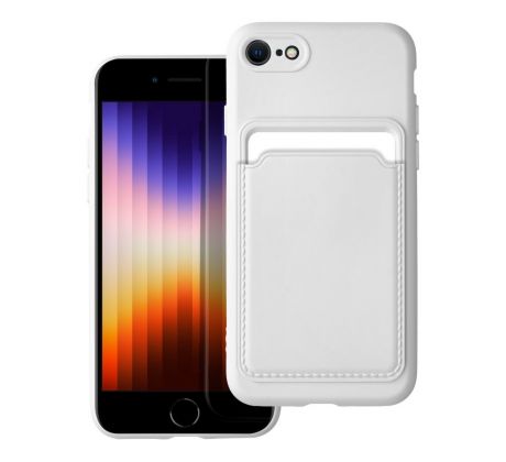 Forcell CARD Case  iPhone 7 / 8 / SE 2020/2022 biely