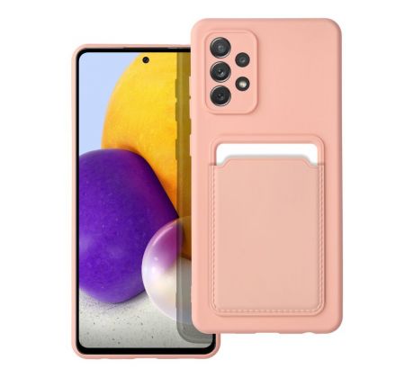 Forcell CARD Case  Samsung Galaxy A72 ružový