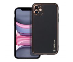 Forcell LEATHER Case  iPhone 11  čierny