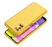 Forcell LEATHER Case  Samsung Galaxy A03S žltý