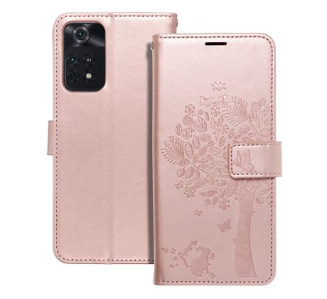 Forcell MEZZO Book   Xiaomi POCO M4 Pro 5G (ružový strom)