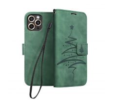 Forcell MEZZO Book   Samsung Galaxy A02s (vianočný zelený strom)
