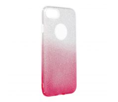 Forcell SHINING Case  iPhone 7 / 8 priesvitný/ružový