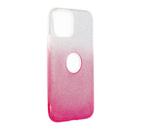 Forcell SHINING Case  iPhone 11 Pro priesvitný/ružový