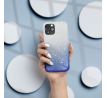 Forcell SHINING Case  Samsung Galaxy A12 priesvitný/modrý