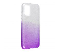 Forcell SHINING Case  Samsung Galaxy A02S priesvitný/fialový