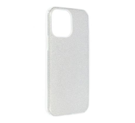 Forcell SHINING Case  iPhone 13 Pro Max strieborný
