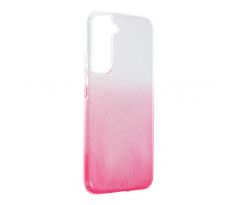Forcell SHINING Case  Samsung Galaxy S22 Plus priesvitný/ružový