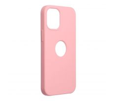 Forcell Silicone Case  iPhone 12 mini ružový (with hole)