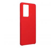 Forcell Silicone Case  Samsung Galaxy S21 Ultra červený