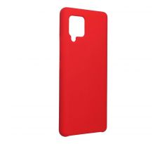 Forcell Silicone Case  Samsung Galaxy A42 5G červený