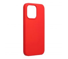 Forcell Silicone Case  iPhone 13 Pro červený (without hole)