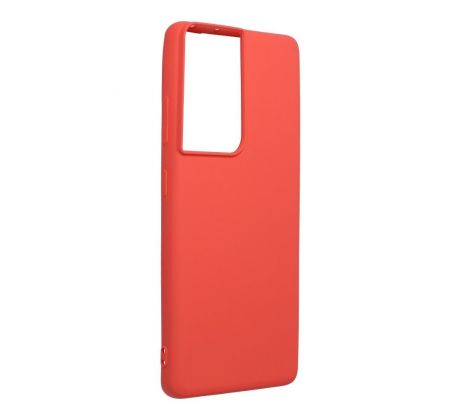 Forcell SILICONE LITE Case  Samsung Galaxy S21 Ultra ružový