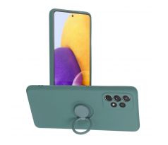 Forcell SILICONE RING Case  Samsung Galaxy A72 LTE ( 4G ) zelený