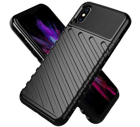 Forcell THUNDER Case  iPhone XR čierny