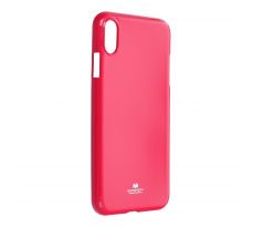 Jelly Case Mercury  iPhone XS Max - 6,5  hot ružový purpurový