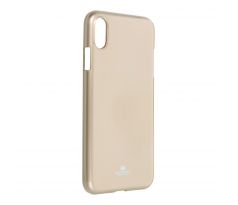 Jelly Case Mercury  iPhone XS Max - 6,5  zlatý