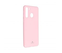 Jelly Case Mercury  Samsung Galaxy A21 light ružový